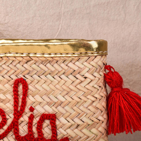 Chic Bride, Custom Style: Straw Clutch Delight!